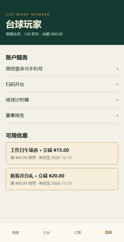 会员权益