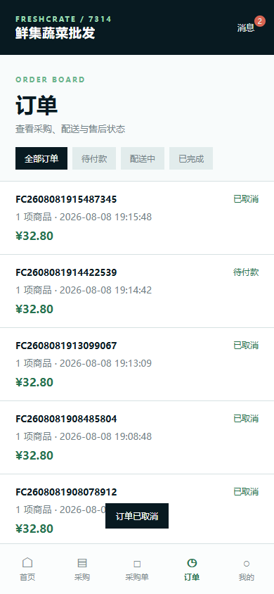 orders